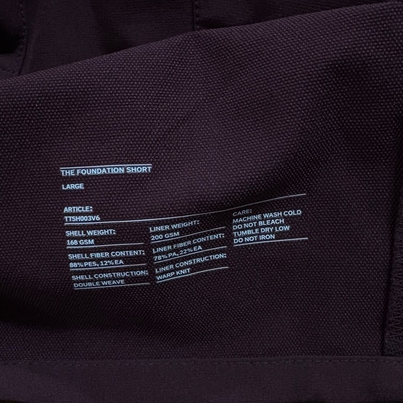 Ten Thousand The Foundation Short 8.5" Lined Maroon Size Large Elastic Waist Gym - Picture 6 of 7
